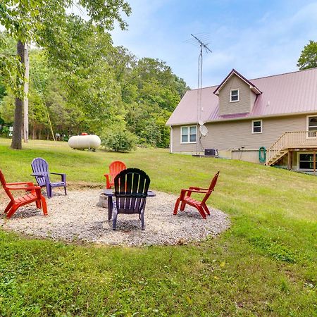 Modern Eckerty Home With Deck On Patoka Lake! Taswell Buitenkant foto