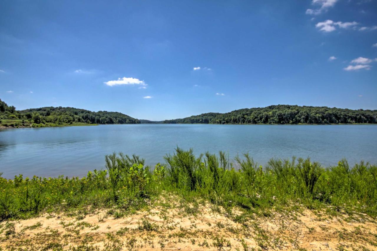 Modern Eckerty Home With Deck On Patoka Lake! Taswell Buitenkant foto
