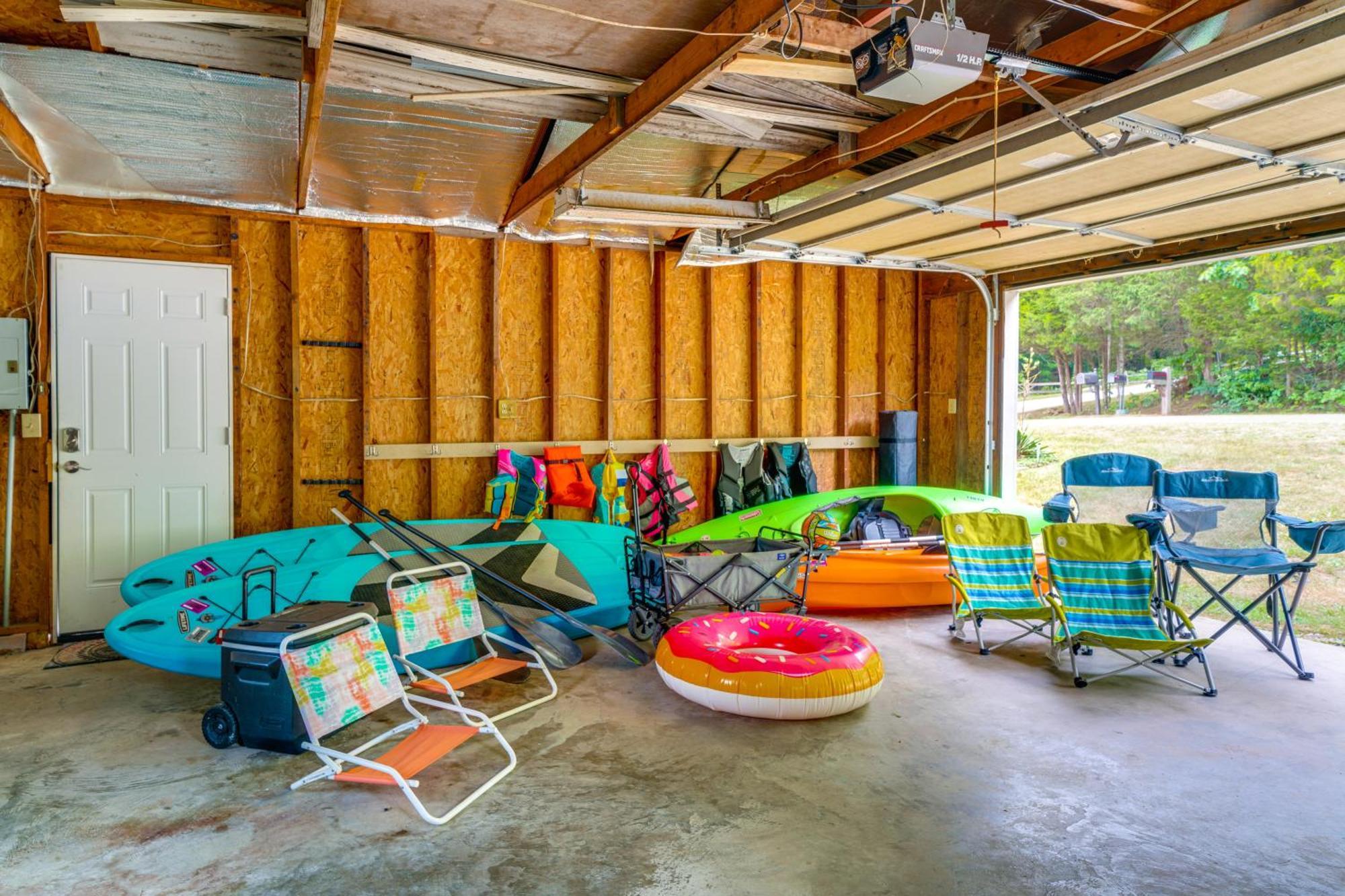Modern Eckerty Home With Deck On Patoka Lake! Taswell Buitenkant foto